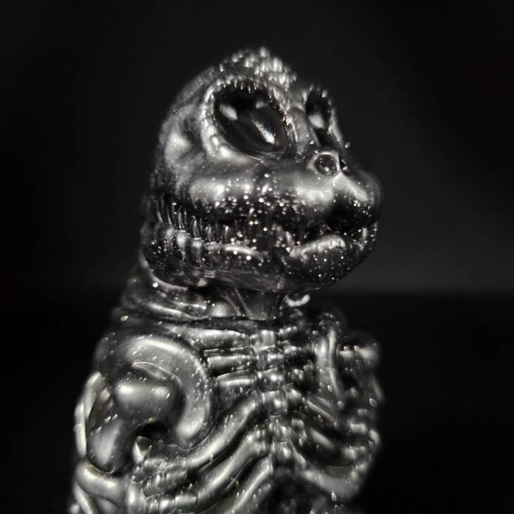 Baby Bones #3 Colourway Steelheart Glitter - Image 8