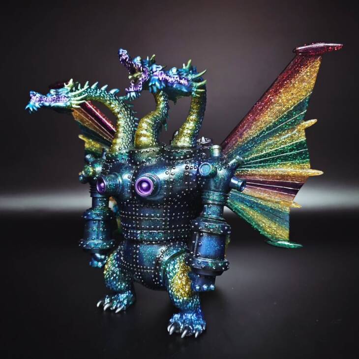 Baby Looong #5 Colourway Yggdrasil Glitter