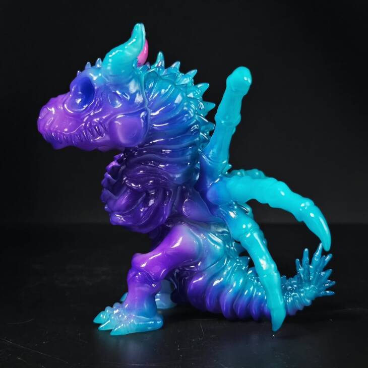 Baby Looong Bones #2 Colourway Ultraviolet Super Glow - Image 2