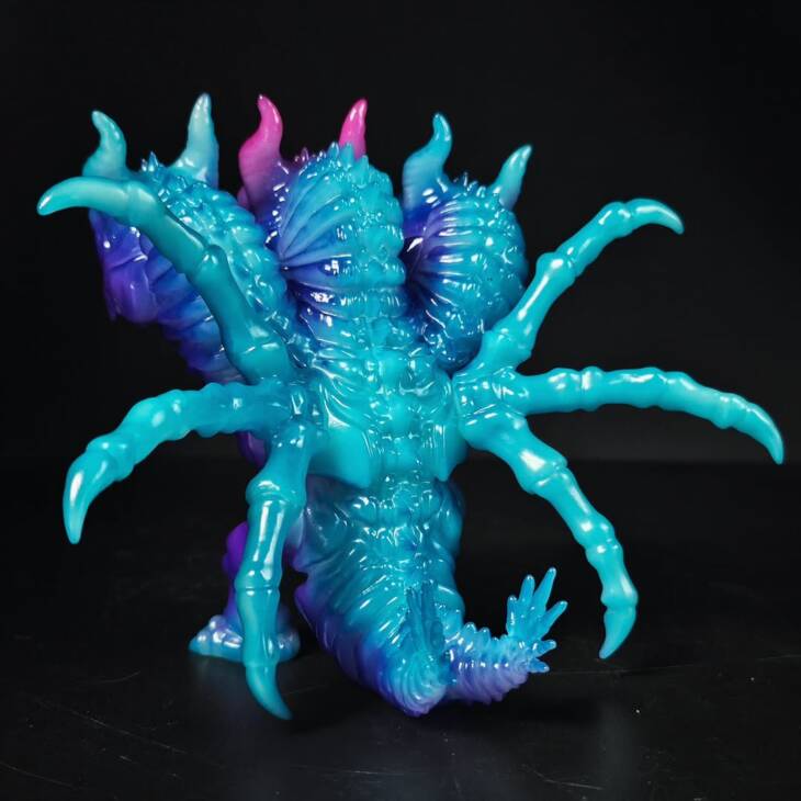 Baby Looong Bones #2 Colourway Ultraviolet Super Glow - Image 3