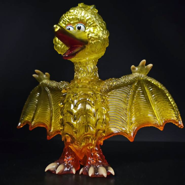 Big RoBird #1 Colourway Gold - Image 7