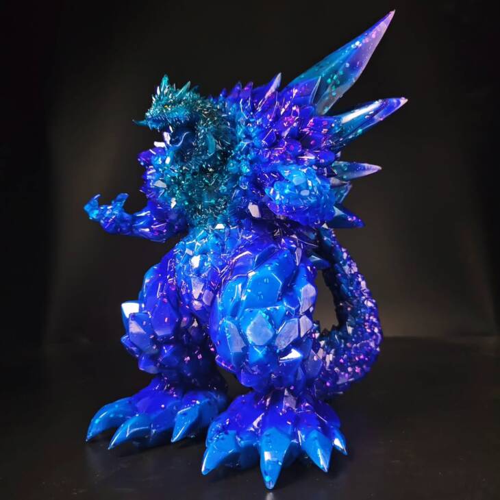 Crystalah #15 Colourway Power Cosmic Glitter