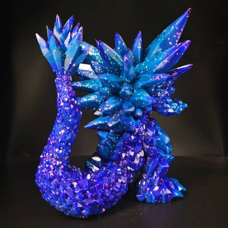 Crystalah #15 Colourway Power Cosmic Glitter - Image 4