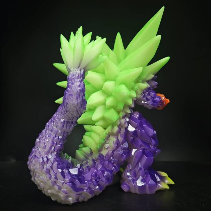 Crystalah #17 Colourway Purple Rain Super Glow - Image 4