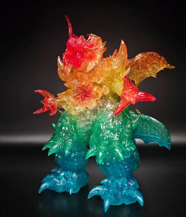 Destrolah #9 Colourway Siracha Glitter