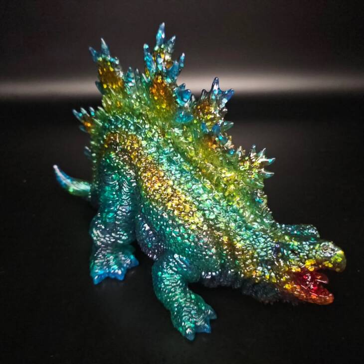 DinoKaiju Stego #1 Colourway Pickle Glitter - Image 8
