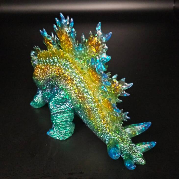 DinoKaiju Stego #1 Colourway Pickle Glitter - Image 9