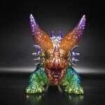 DinoKaiju Trike #1 Colourway Three Horn Glitter - Image 7