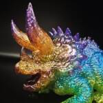 DinoKaiju Trike #1 Colourway Three Horn Glitter - Image 8