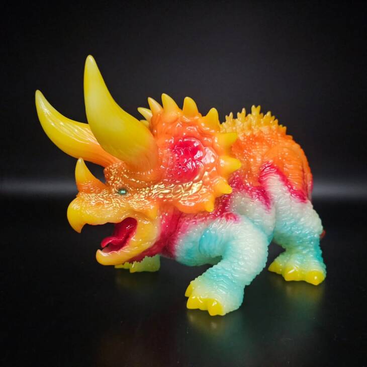 DinoKaiju Trike #2 Colourway Heat Super Glow