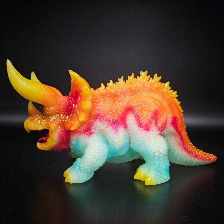 DinoKaiju Trike #2 Colourway Heat Super Glow - Image 2