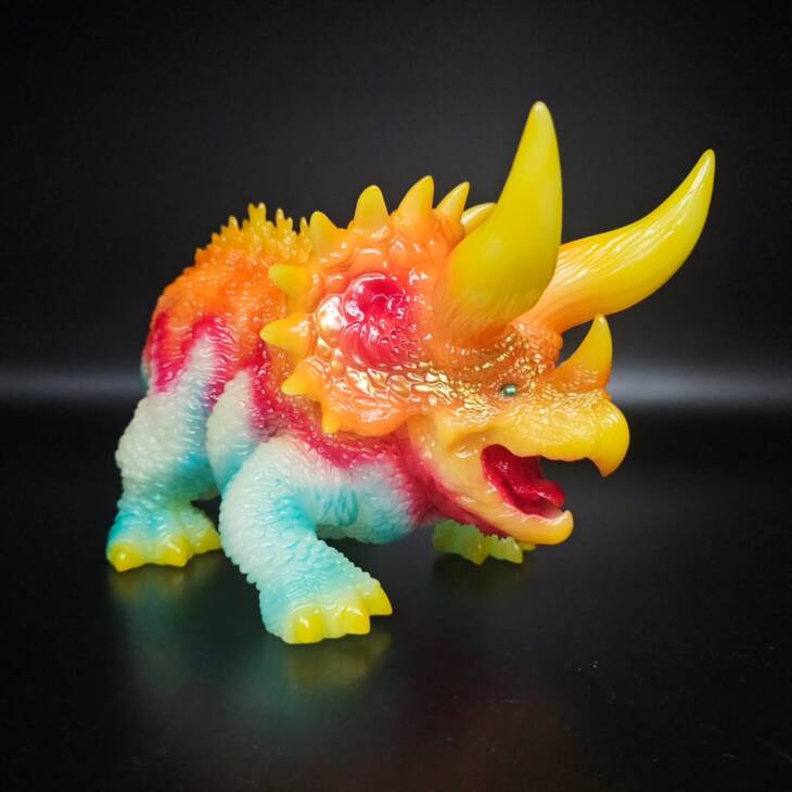 DinoKaiju Trike #2 Colourway Heat Super Glow - Image 6