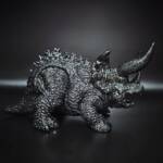 DinoKaiju Trike Obsidian Gold - Image 5