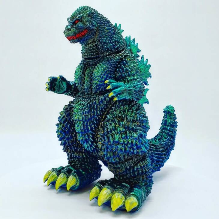 Fat Boy D24 Flameback 1 Colourway Blue Black Bruiser