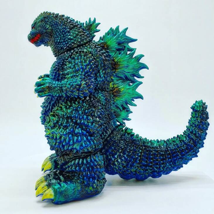 Fat Boy D24 Flameback 1 Colourway Blue Black Bruiser - Image 3