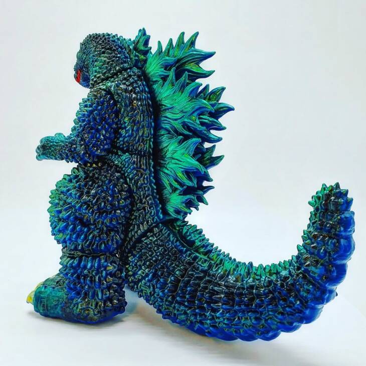 Fat Boy D24 Flameback 1 Colourway Blue Black Bruiser - Image 4
