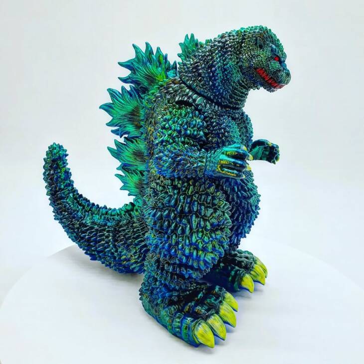 Fat Boy D24 Flameback 1 Colourway Blue Black Bruiser - Image 5