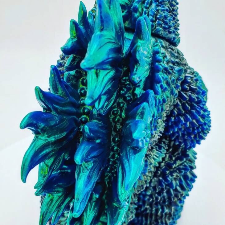 Fat Boy D24 Flameback 1 Colourway Blue Black Bruiser - Image 9