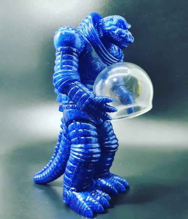 Galactic Blue Glitter StompTrooper
