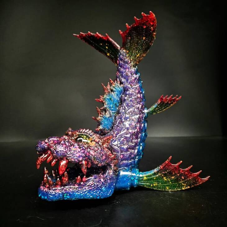 KaijuKarp #3 Colourway Eventide DD Glitter