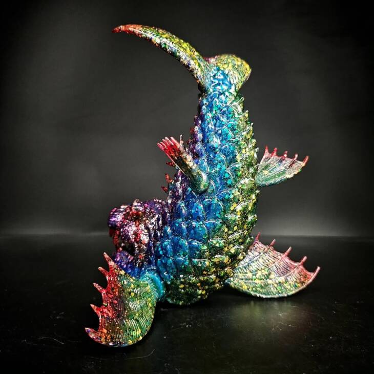 KaijuKarp #3 Colourway Eventide DD Glitter - Image 3