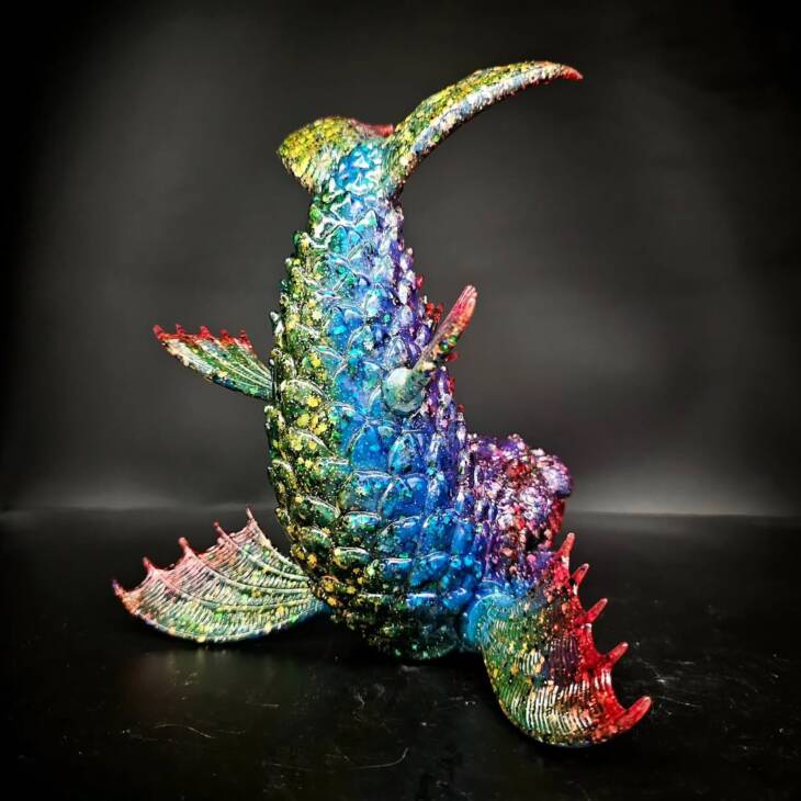 KaijuKarp #3 Colourway Eventide DD Glitter - Image 4