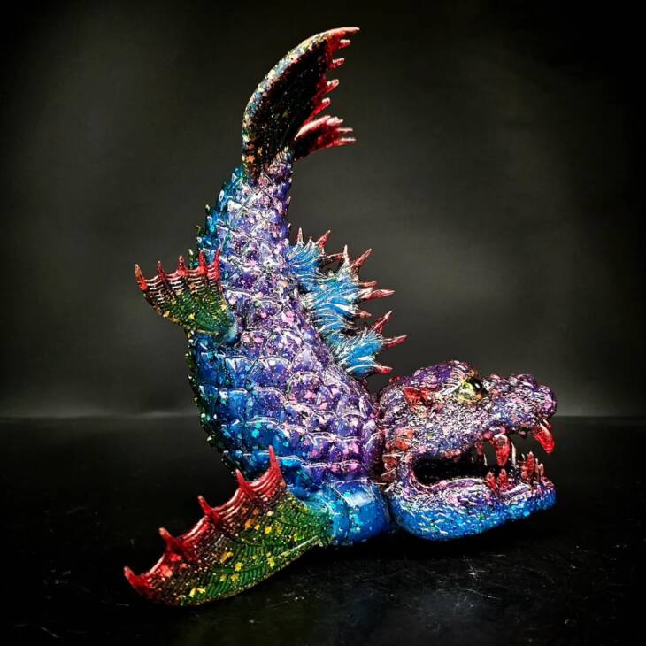 KaijuKarp #3 Colourway Eventide DD Glitter - Image 5