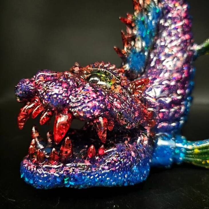 KaijuKarp #3 Colourway Eventide DD Glitter - Image 7