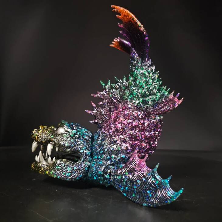 KaijuKarp #6 Colourway Rainbow Runner - Image 2