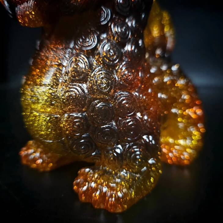 Lucky Henry Black Gold Glitter - Image 7