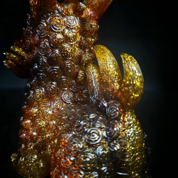Lucky Henry Black Gold Glitter - Image 8