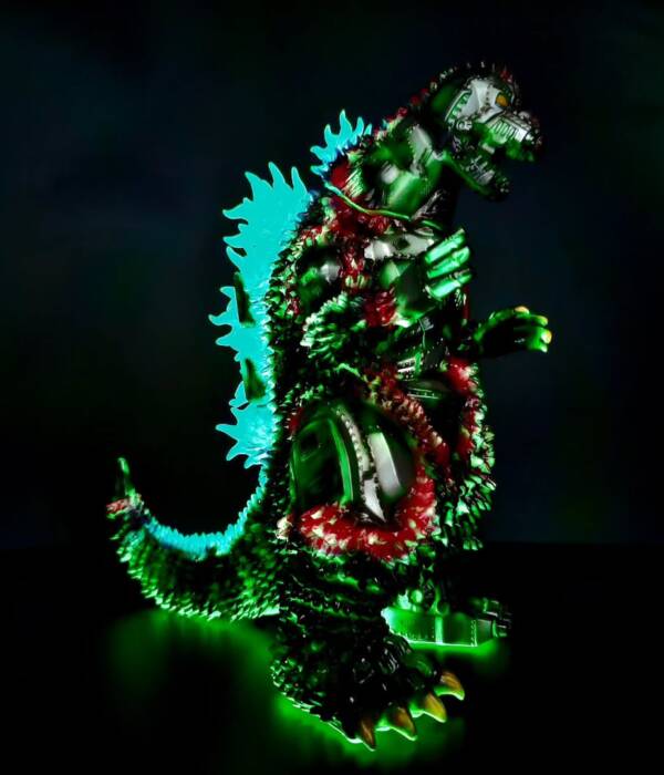 Mechalah #11 Colourway Titanium Blue Flame Super Glow