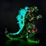 Mechalah #11 Colourway Titanium Blue Flame Super Glow - Image 2