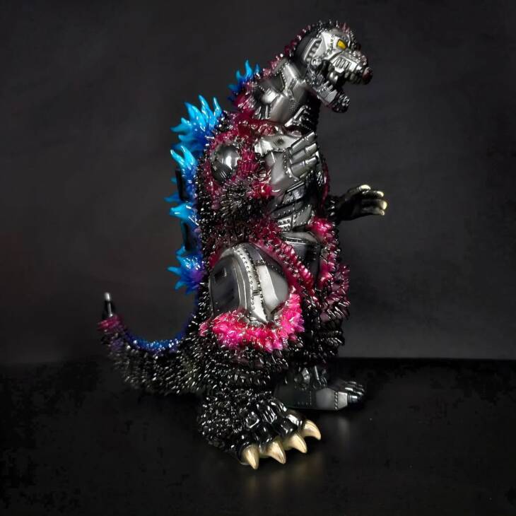 Mechalah #11 Colourway Titanium Blue Flame Super Glow - Image 5