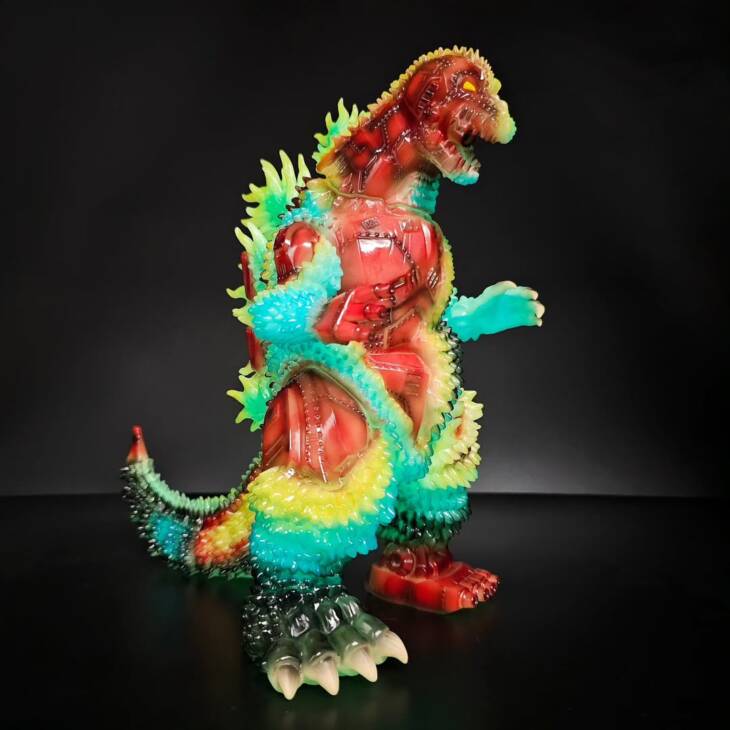 Mechalah #13 Colourway Infrared Fusion Super Glow