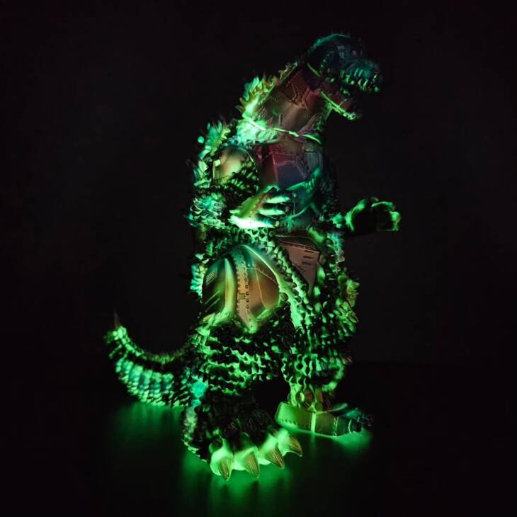 Mechalah #19 Colourway Uranium Super Glow - Image 9