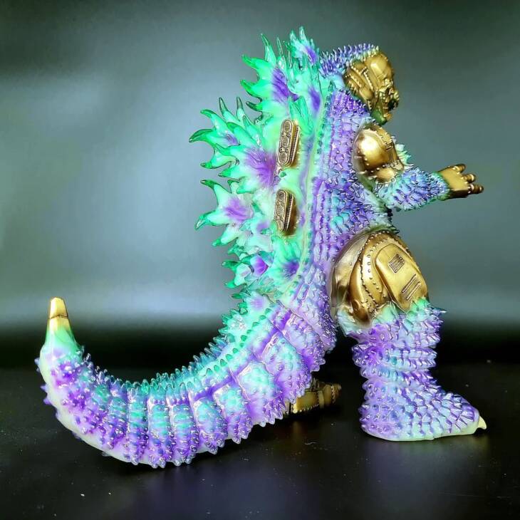 Mechalah #6 Colourway Aztech Gold Double Dip Super Glow - Image 6