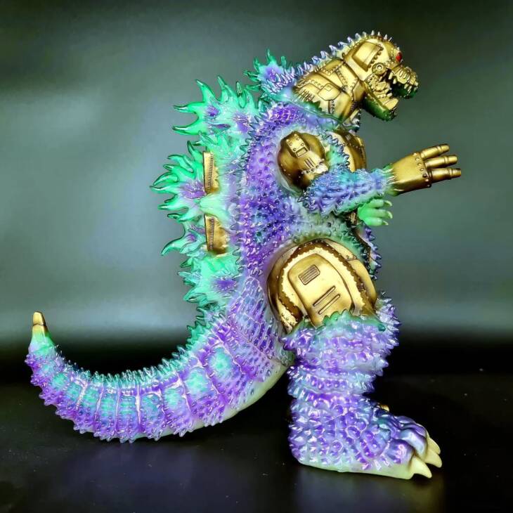Mechalah #6 Colourway Aztech Gold Double Dip Super Glow - Image 7