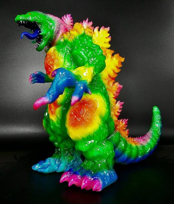 Monstelah #3 Colourway Psychedelic Rainbow