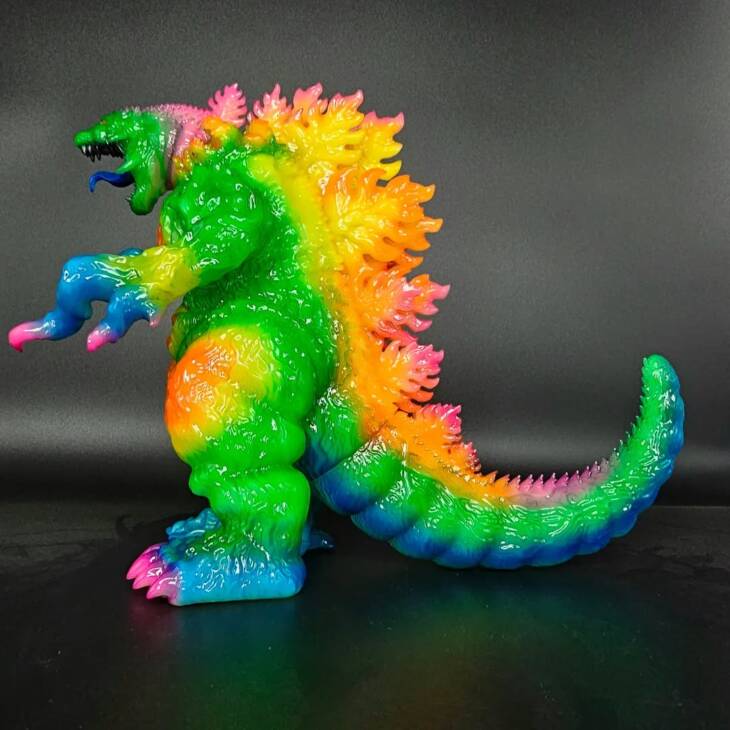 Monstelah #3 Colourway Psychedelic Rainbow - Image 2