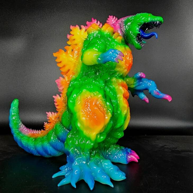 Monstelah #3 Colourway Psychedelic Rainbow - Image 6