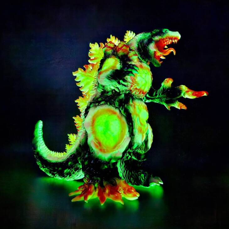 Monstelah #5 Colourway Flame of the Forest Super Glow - Image 3