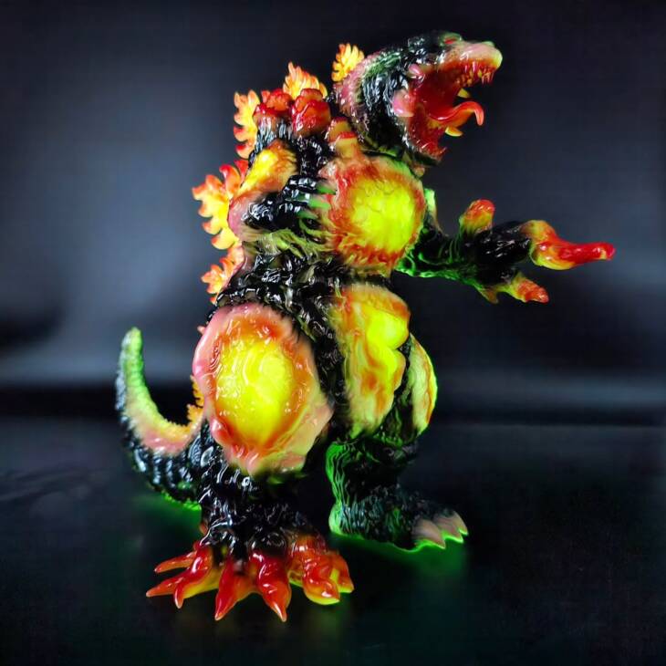 Monstelah #5 Colourway Flame of the Forest Super Glow - Image 4
