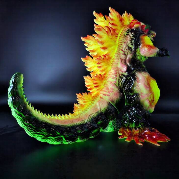 Monstelah #5 Colourway Flame of the Forest Super Glow - Image 6