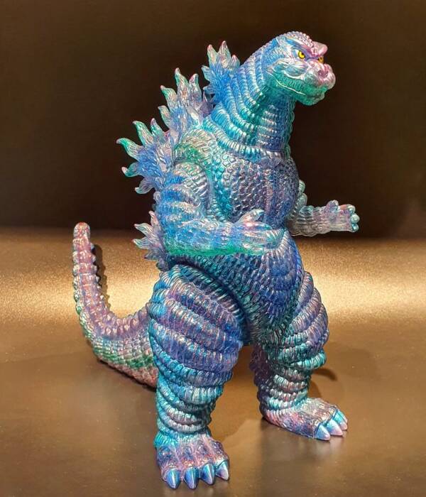 Purple Glitter Base Shin Desu Colourway Purple Rage