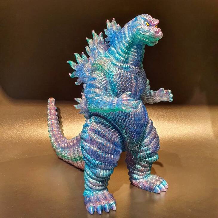 Purple Glitter Base Shin Desu Colourway Purple Rage