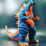 Shin Desu Blue Flame Orange Glitter Base