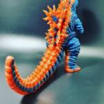 Shin Desu Blue Flame Orange Glitter Base - Image 5