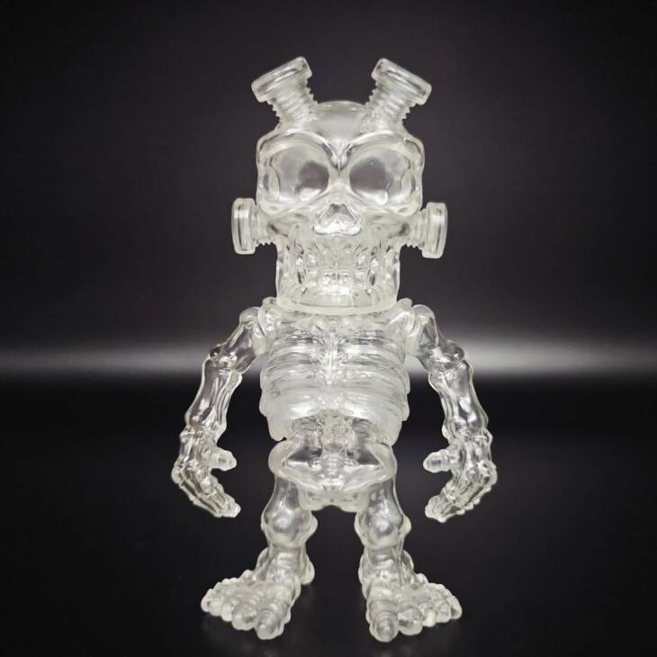 Skull Bolt Kid Crystal Blank