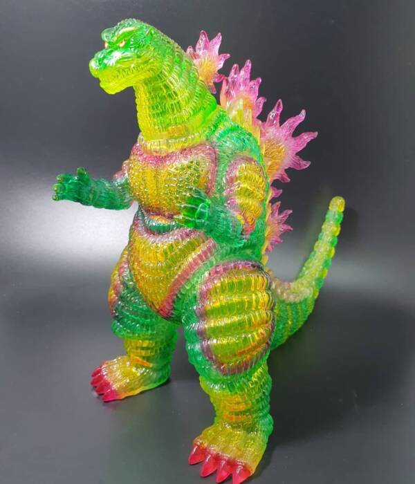 Transparent (Green Yellow Pink Psychedelic) Flame Shin Desu